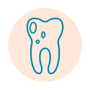 1282419 MintoToothExtractionsIcons 020322 Decayed Tooth Icon